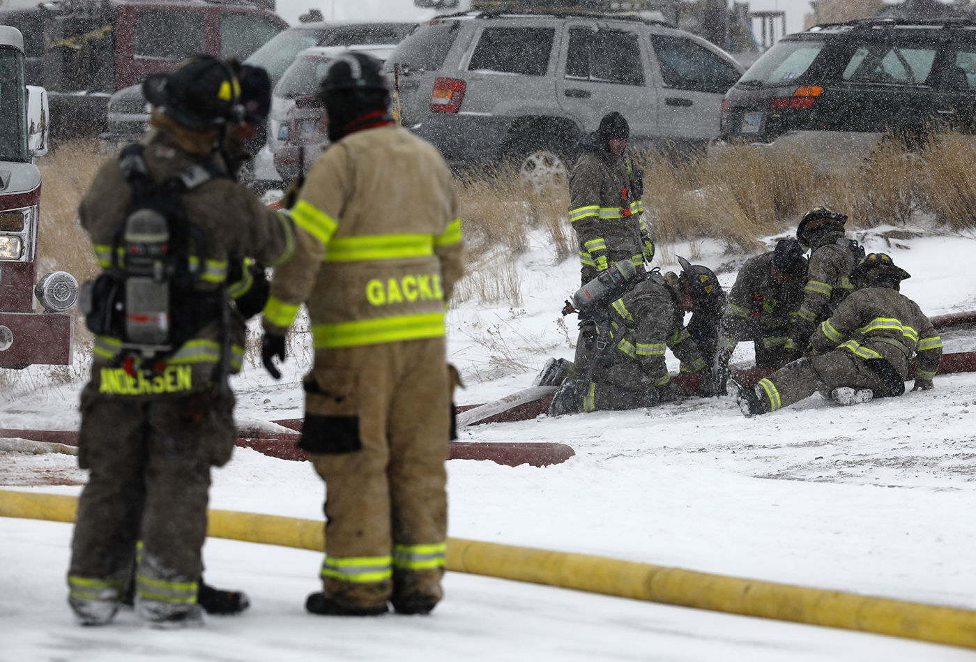 Bryan Stock Trail Structure Fire